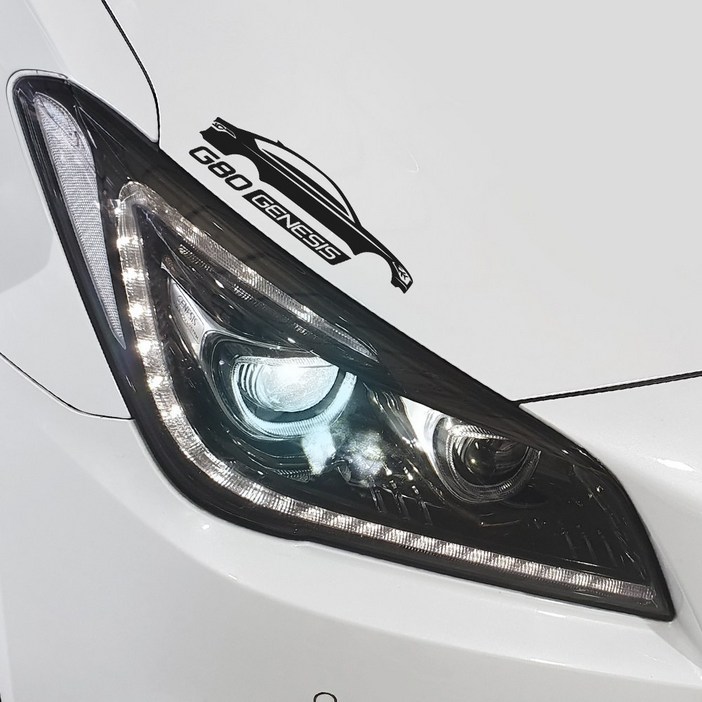 제네시스 DH G80 서페이스 데칼 차량용 스티커