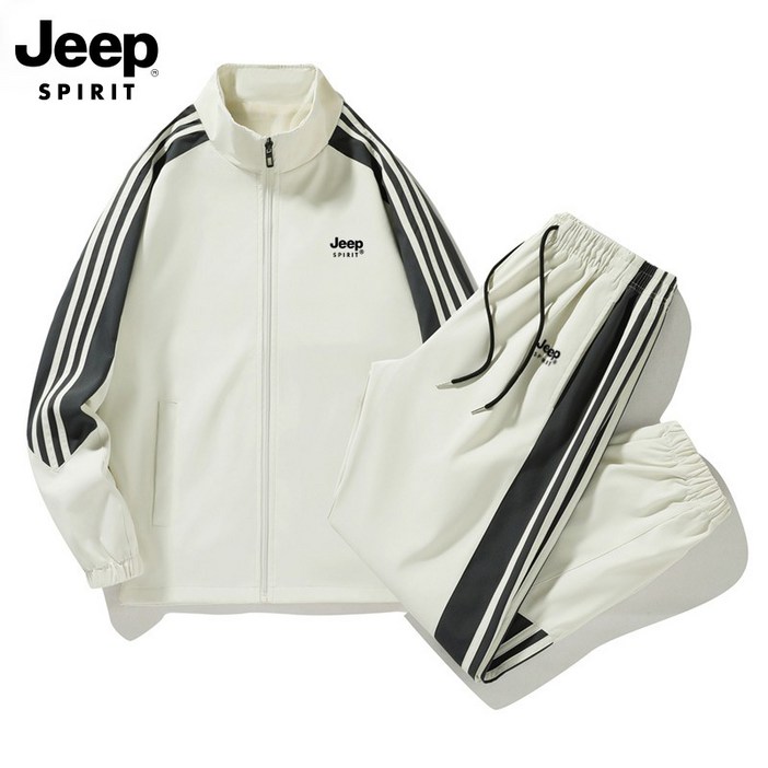 JEEP spirit 트레이닝복 상하세트바람막이남성츄리닝여성츄리닝