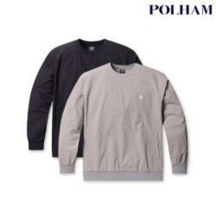 백화점정품 25년NEW 폴햄 POLHAM 남성 무브 우븐 맨투맨 PHF1TR1770