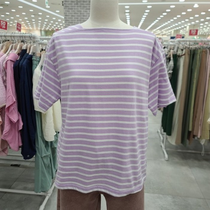 레코브 보트넥단가라티셔츠 LC41C7ST028X