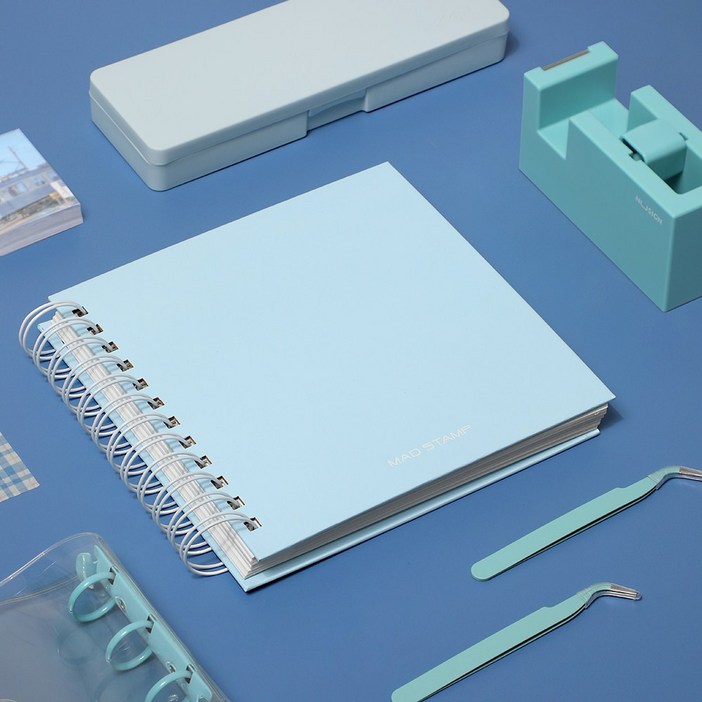 매드스탬프 키치 포토 앨범 프로, 블루, 30매