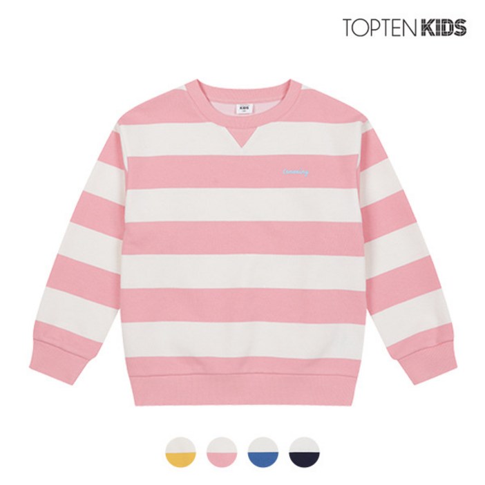 [탑텐] 스트라이프 맨투맨_MKD1TR3001 7442976