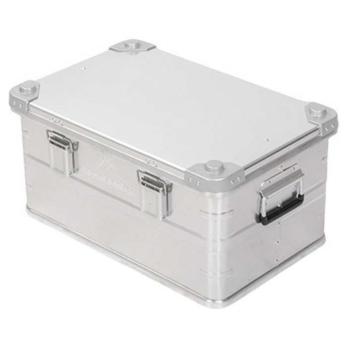 마운틴하이커 알루미늄 박스 레저 야외 캠핑 아웃도어 수납 카고박스, 실버_SZK146, 1개
