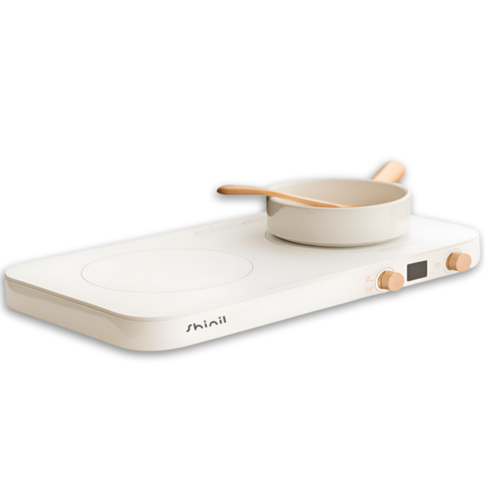 신일 인덕션 2구 전기레인지 SHL-DB339WH, 일반형, SHL-DB339WH