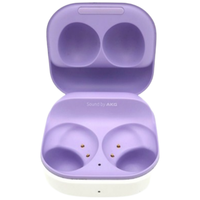 삼성 갤럭시 버즈2 라벤더 본체 충전기 정품 중고SM-R177