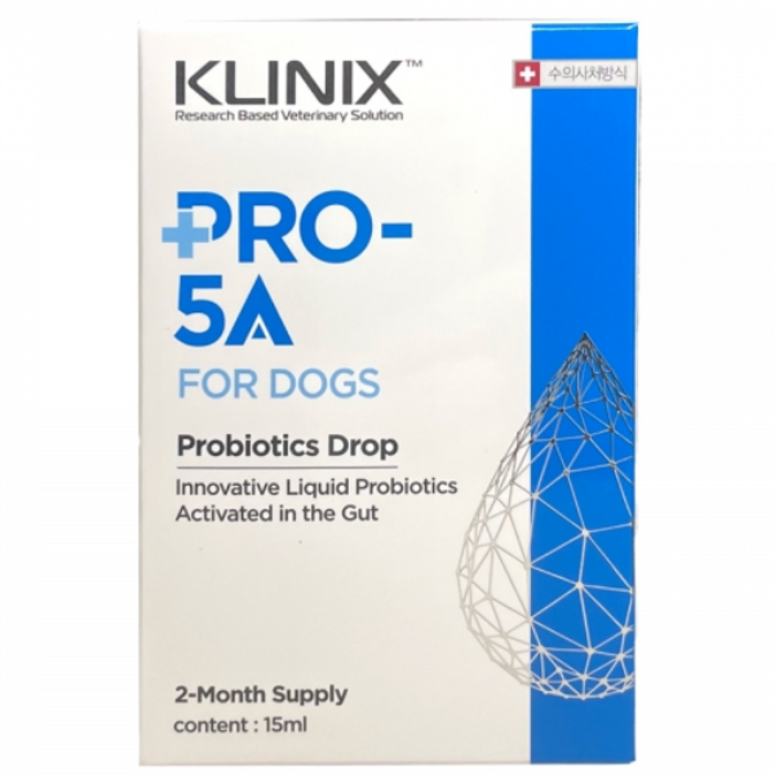 클리닉스 PRO 5A 독 15ml - 액상LIVE유산균 KLINIX 프로파이브에이, 1개