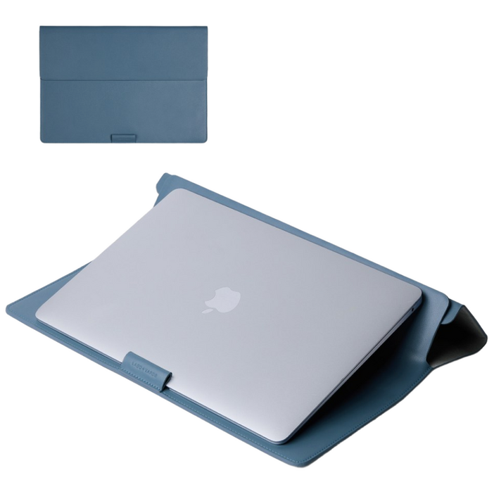 라보바르데 노트북 맥북 LG 그램 파우치 13 14 15 16 인치 거치대 겸용 케이스 가방, 페일블루