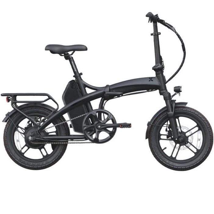 2025 퀄리 엑스트론 프로 미니 48V 500W 20AH 유압브레이크 대용량 배터리 16인치 전동 전기자전거