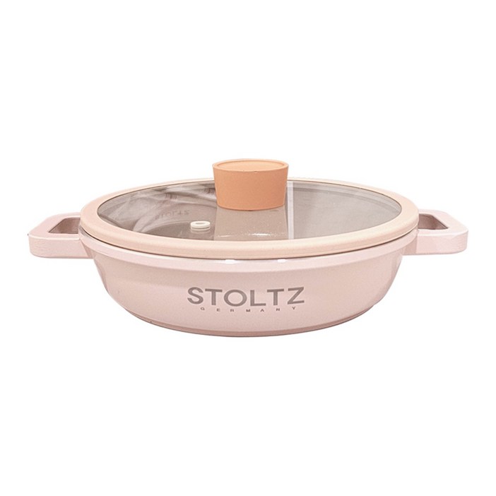 쿡웨어 독일명품 슈톨츠IH인덕션 양수 편수 전골 그릴팬 사이즈 선택구매, 슈톨츠 전골20cm, 1개