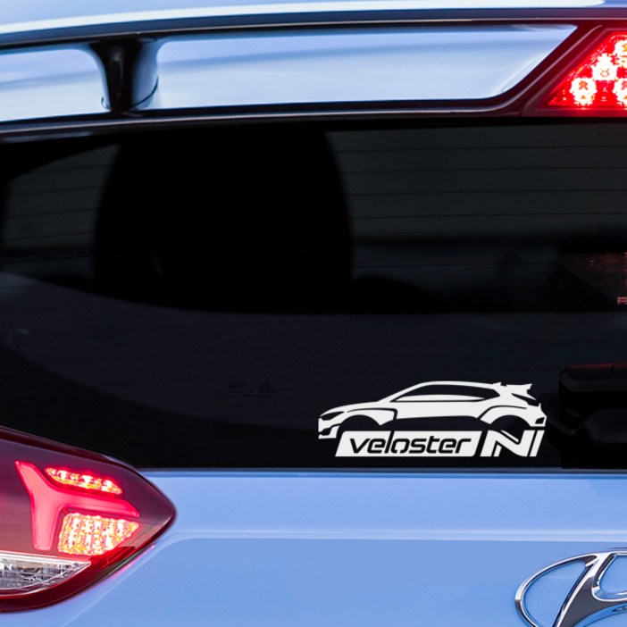 디엑셀 벨로스터N 서페이스 데칼 좌측용