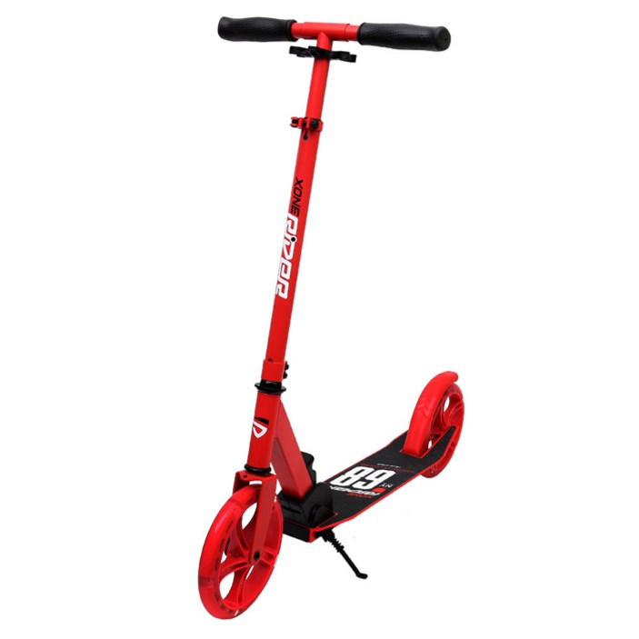 엑스원드라이브 라이더 주니어 성인 두발 접이식 수동 킥보드 XA-125