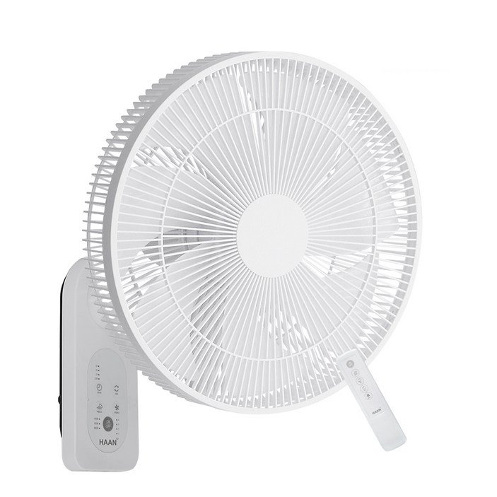 한경희이지라이프 벽걸이형 리모컨 선풍기 HEDF-SW7700, HEDF-SW7700