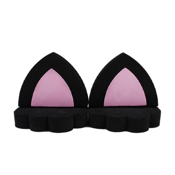 티커벨 차량용 고양이귀 지붕장식 입체스티커