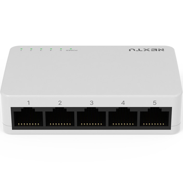 넥스트유 100Mbps 5포트 스위치 허브 MINI