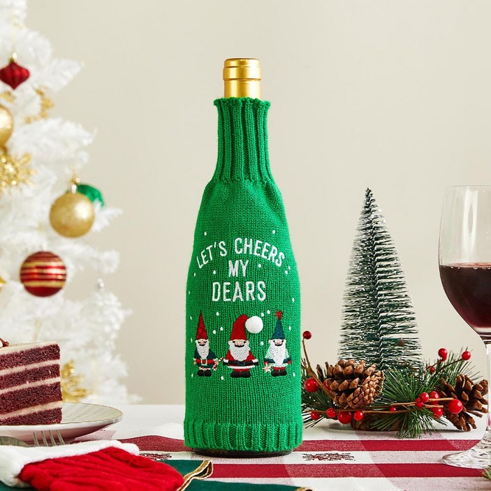 모던하우스 와인보틀 커버 크리스마스 인테리어 장식