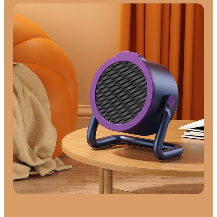 ANYOU NEW 초저소음 미니 PTC 온풍기 가정용 절전형 사무실 캠핑용 스마트 미니 온풍기