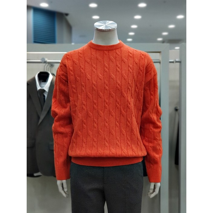 파렌하이트 케이블 에센셜 풀오버 FJUCH8302 OR_DJ