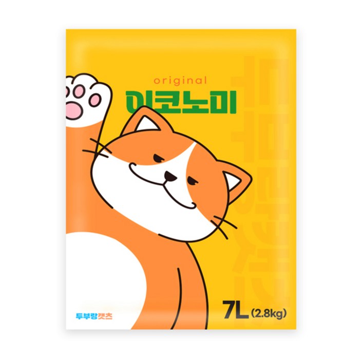두부랑캣츠 플러스이코노미 오리지널 2.8KG