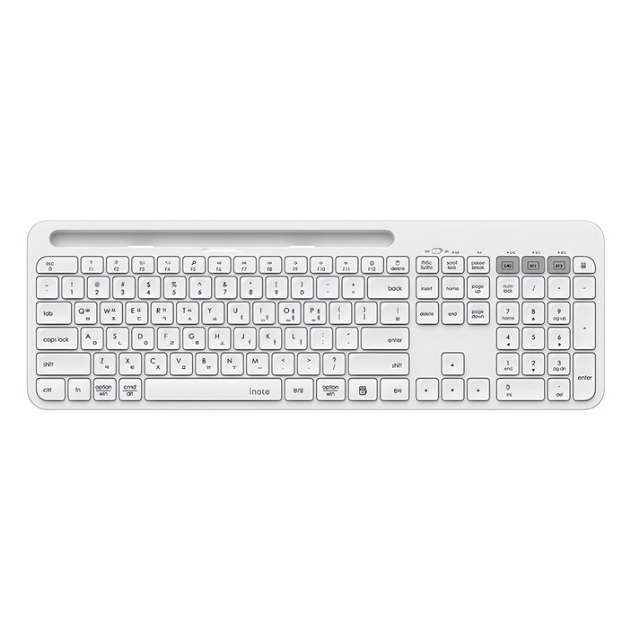아이노트 멀티커넥트 무선 블루투스 5.0 일반형 키보드