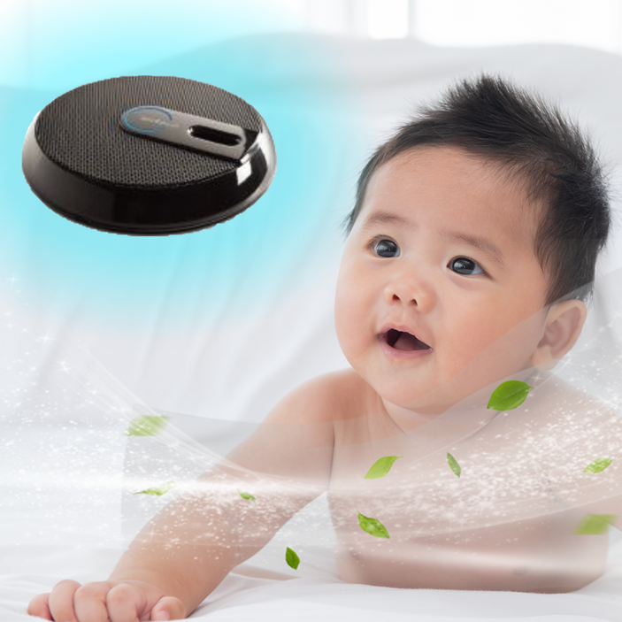 lg공기청정기 코앤쉴드 공기청정기 필터없는 무해성 공기살균기 미니 소형 실내 비염 신생아 아기방, 화이트