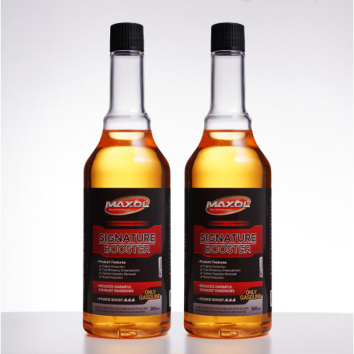맥쏠 시그니처 부스터 연료첨가제 가솔린 휘발유 300ml, 2개, 가솔린휘발유