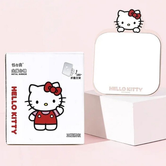 산리오 헬로키티 빼꼼 접이식 거울 708805