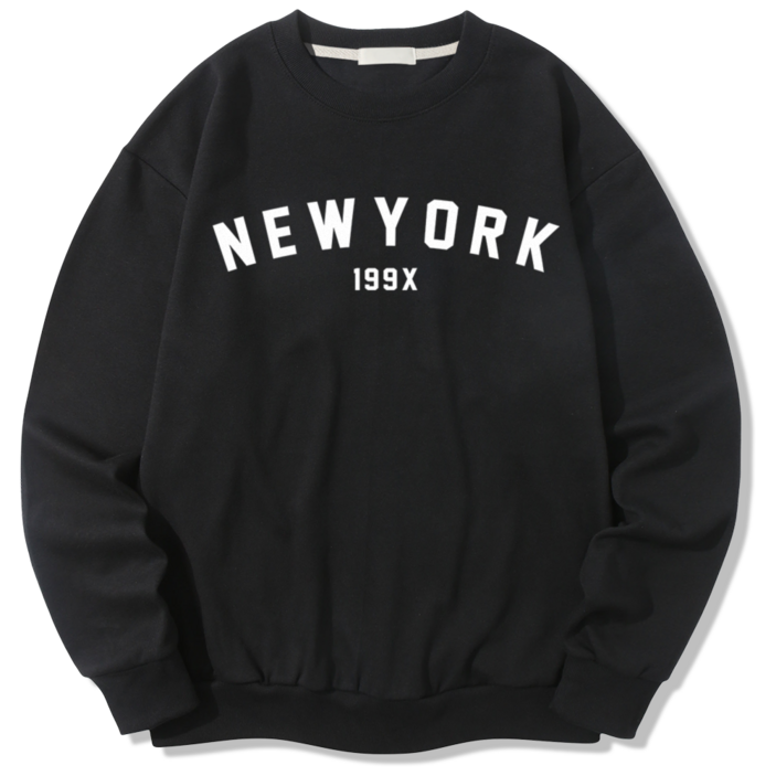 일루소 뉴욕 199X 소프트 특양면 맨투맨