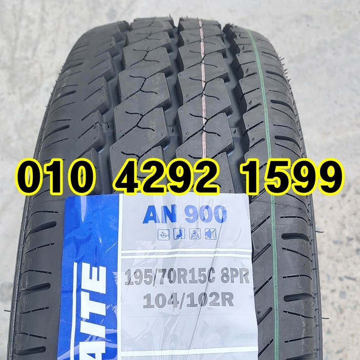 정품가성비 타이어 19570R15C 8PR 포터2 앞타이어 1톤화물차 1957015, 전문점방문장착, 1개