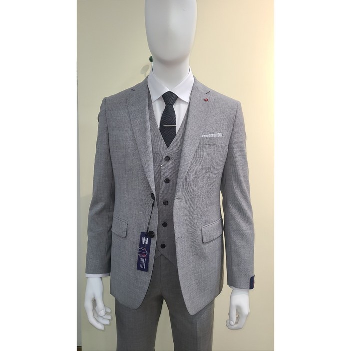코오롱 브렌우드 남자정장 남성자켓 액션 스판 슬림핏 그레이 슈트 봄재킷 트렌드 마이 콤비