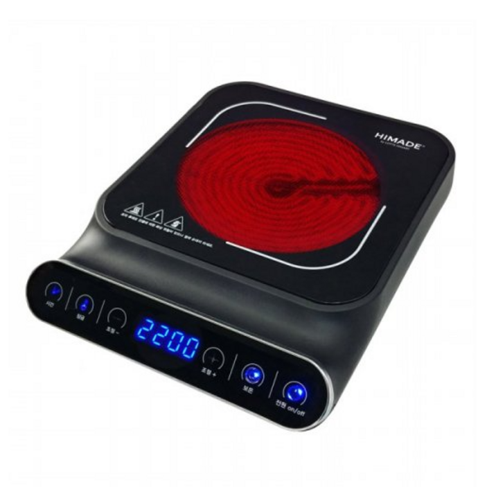 하이메이드 1구 하이라이트 HEREP2200B 원룸자취용, AS보장, 2200W, 타이머잠금보온