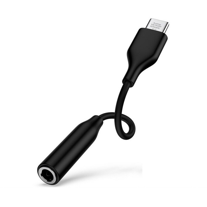 삼성 전용 C타입 오디오 잭 어댑터 USBC to 3.5mm EEUC10JUWEGUS 벌크, 블랙, 1개