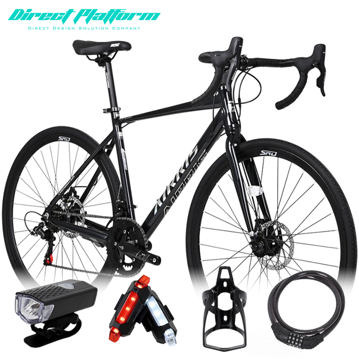 다이렉트플랫폼 프로마스터 주니어 알루미늄 로드자전거 700C 에어리스R1.4D LT 시마노14단, 1개, 166cm, 블랙크롬380145160cm6종사은품완전조립