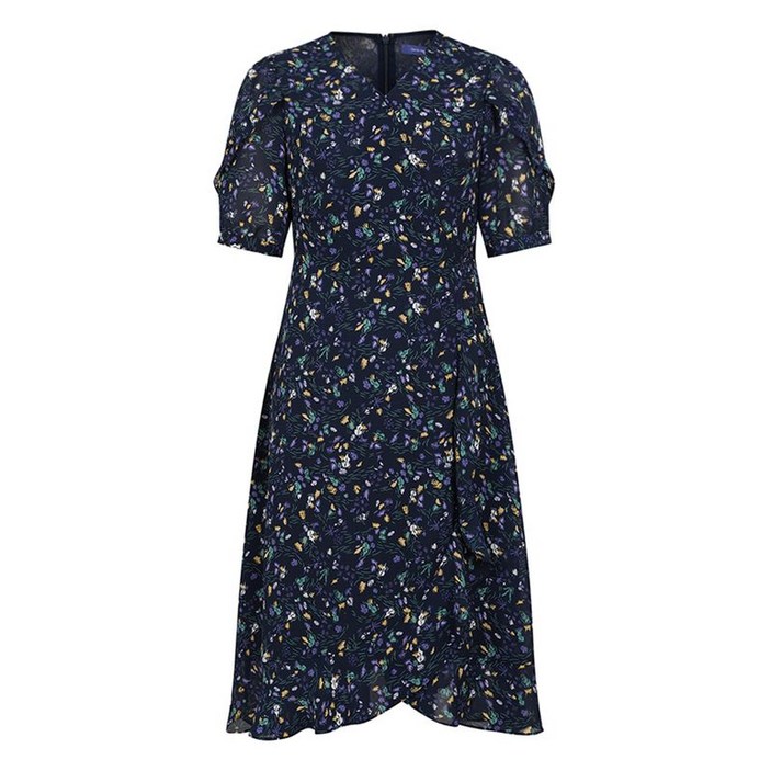 올리비아하슬러 플라워 프린트 롱 원피스 OHCMOP203