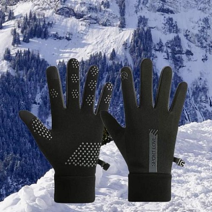 겨울 방한 터치 장갑 자전거