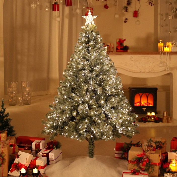 크리스마스트리 무장식 볼륨빵빵 2025 세트, 볼륨빵빵2024세트 그레이