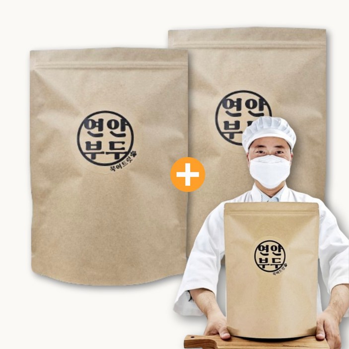 [펫502] 1+1 연안부두 특대용량 북어트릿 동결건조 수제간식, 300g, 2개, 북어