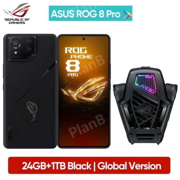 ASUS ROG 8 아수스 로그폰 8 게이밍폰, 추가 필름, 프로 24GB 1TB글로벌 버전