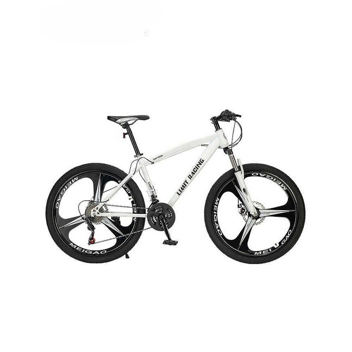 자전거 성인 산악용자전거 MTB 경주, 27단 (하이버전) 스포크 - 화이트 26인치
