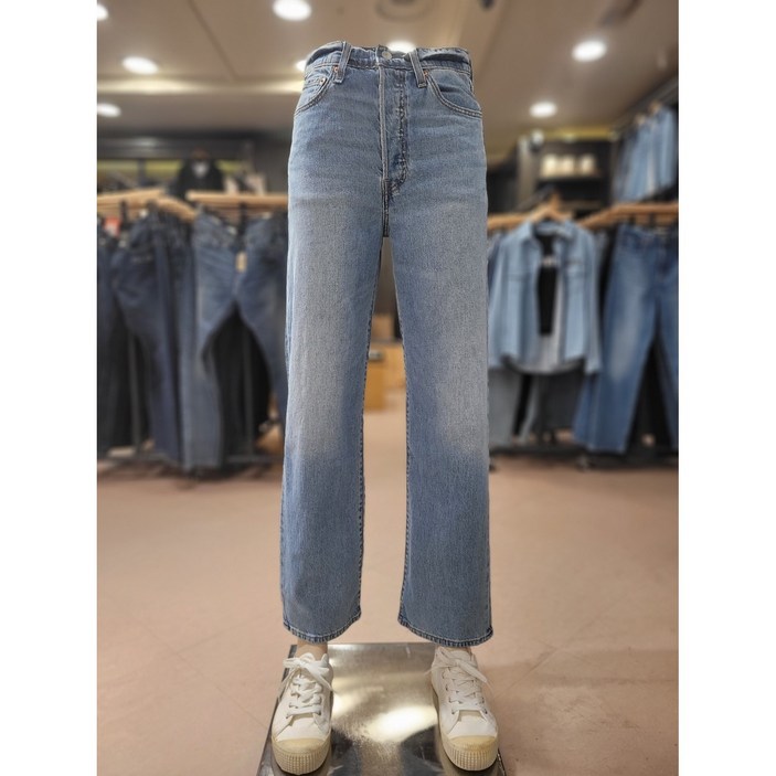 리바이스 여성 립케이지 스트레이트 쿨 진 726930229