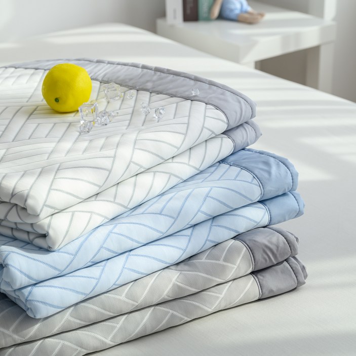 슬리안 듀라론 냉감패드 쿨매트 휴비스 여름침대패드 고정밴드 슈퍼싱글 퀸 킹