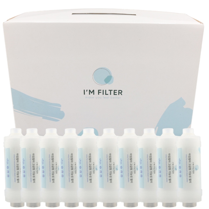 아임필터 녹물 제거 수전 비데 샤워기 세탁기 기능성 필터 10개, 10개