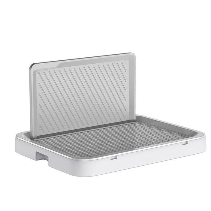 리프리 강아지 반려견 그물망 배변판, 대형, 블루그레이, 1개