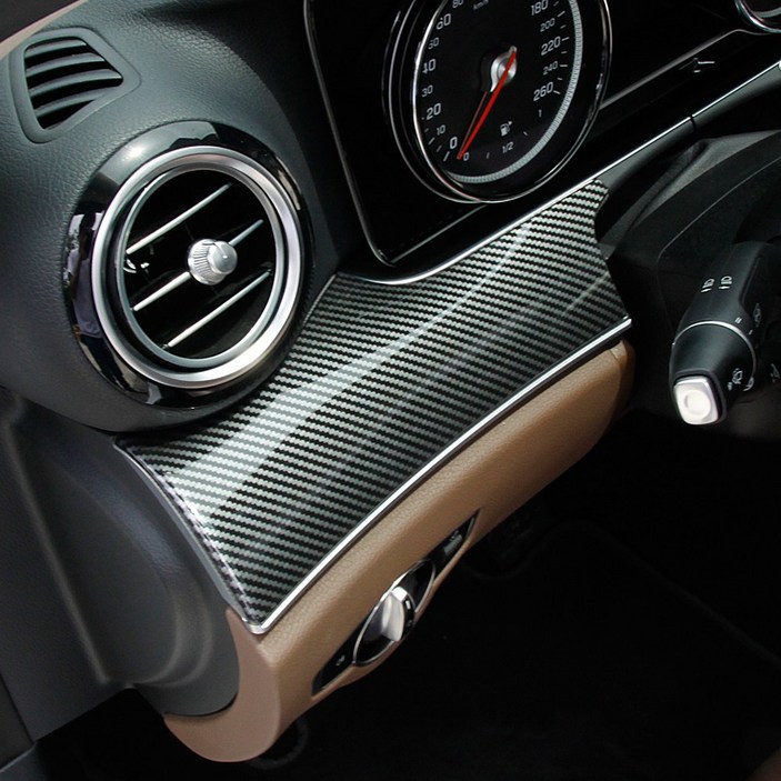 E클래스 센터페시아 도어 인테리어 커버 몰딩 W213 전용 호환 용품, 01. 대쉬보드패널 몰딩 노멀타입, 센터페시아 송풍구