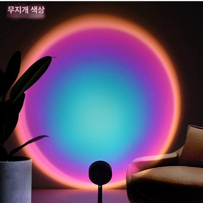 일몰 분위기 조명 필름 세트 LED 홈데코 크리스마스 인테리어