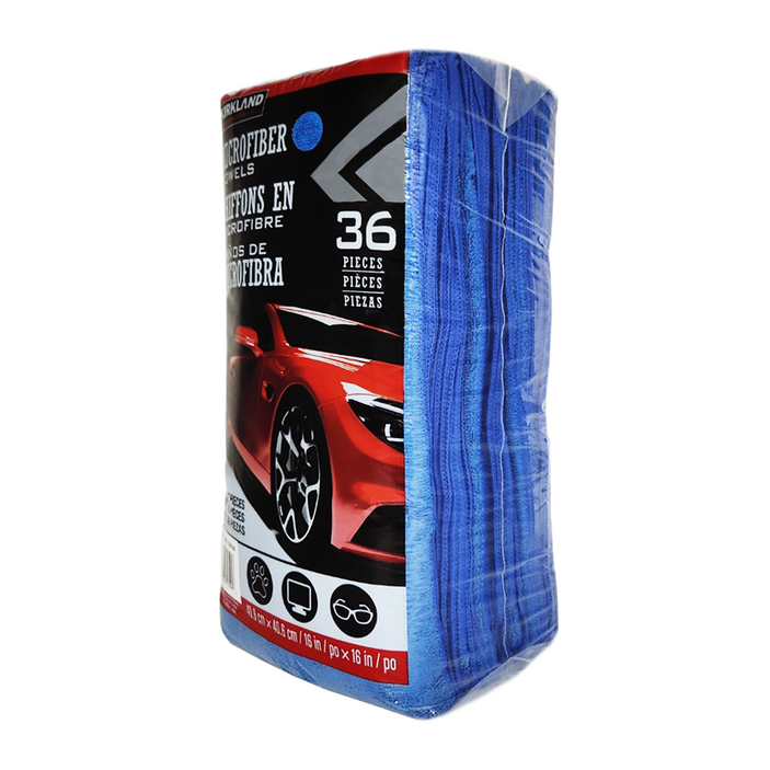 다용도 세차타올 코스트코 막타월 극세사 타월 세차 청소 드라잉 버핑 타올 수건 걸레 36매 1팩