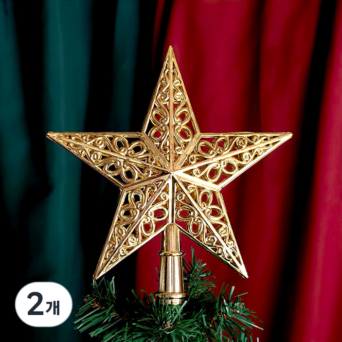 CULT 크리스마스 트리별 꼭대기별 장식