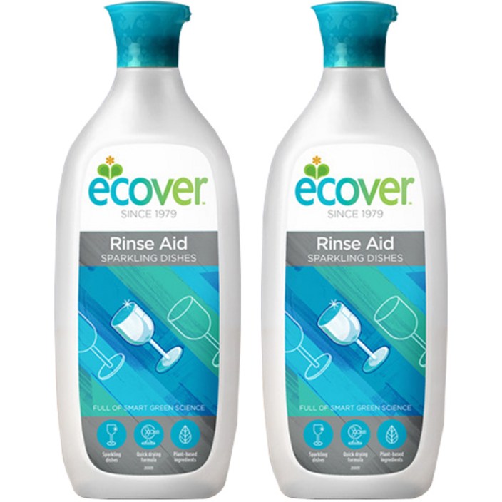에코버 식기세척기용 린스, 500ml, 2개