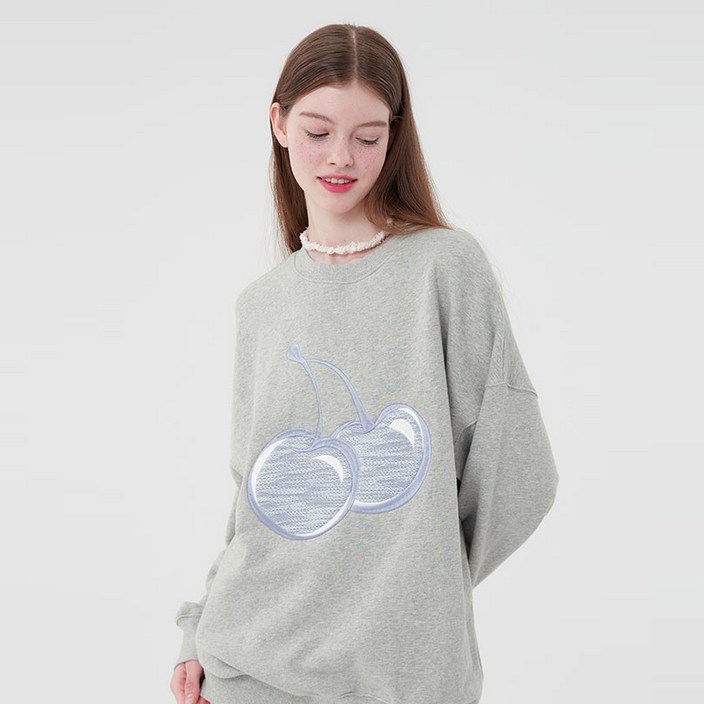 키르시 KNIT BIG CHERRY SWEATSHIRT 키르시 KNIT BIG CHERRY SWEATSHIRT