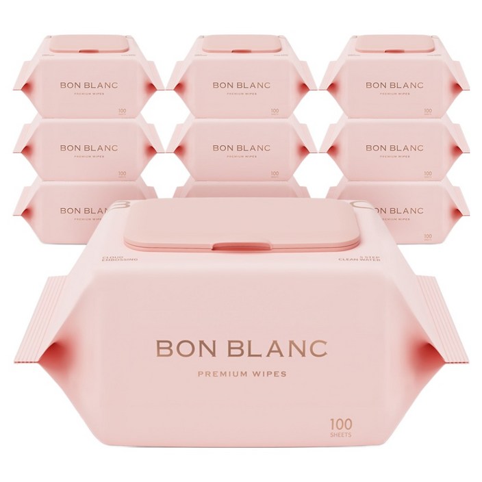 본블랑 순한 물티슈 캡형