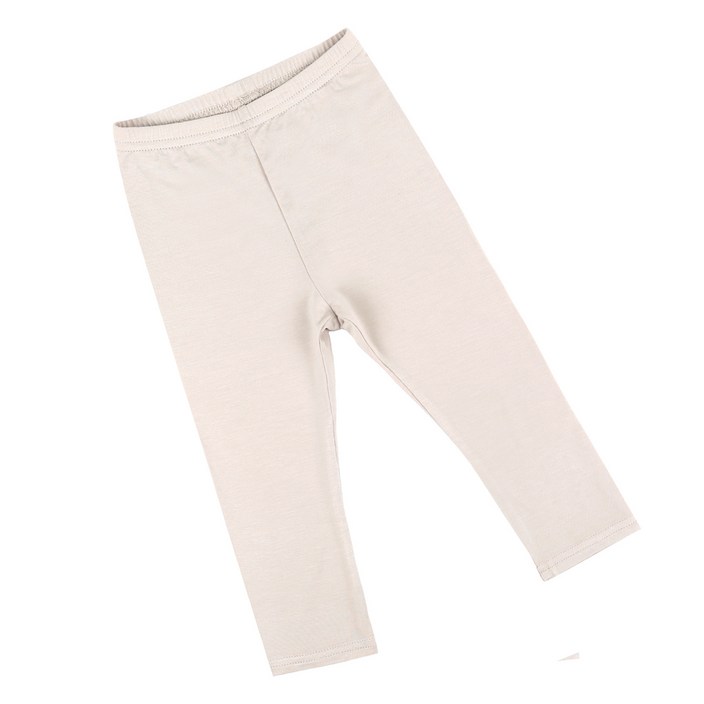 메이키즈 아동용 뱀부 스판 9부 레깅스